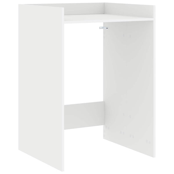 Waschmaschinenschrank Weiß Holzwerkstoff