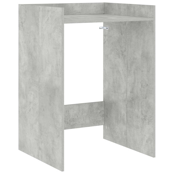 Waschmaschinenschrank Betonoptik 67,5x62x97cm