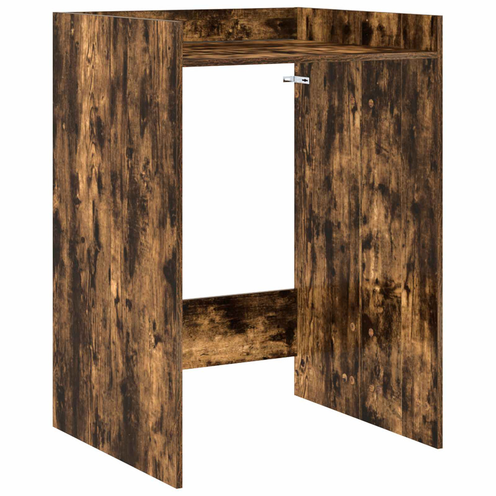 Waschmaschinenschrank Geräucherte Eiche