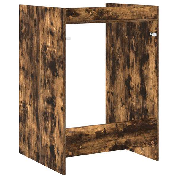 Waschmaschinenschrank Geräucherte Eiche