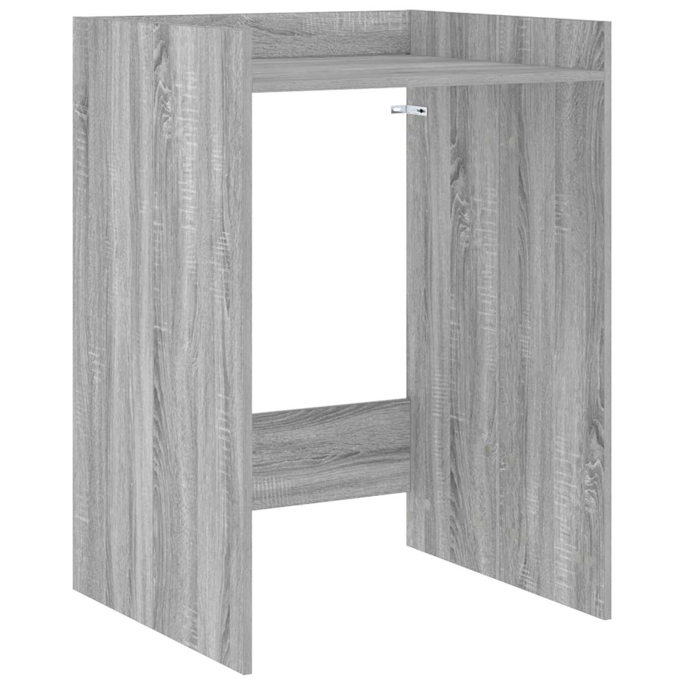 Waschmaschinenschrank Grau Sonoma 67,5x62x97cm