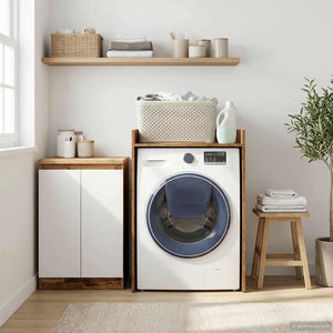 Waschmaschinenschrank Altholz 67,5x62x97cm