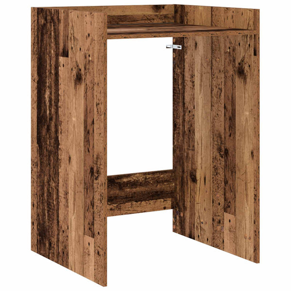 Waschmaschinenschrank Altholz 67,5x62x97cm