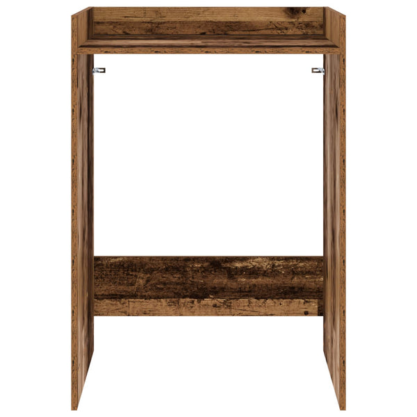 Waschmaschinenschrank Altholz 67,5x62x97cm