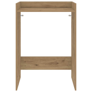 Waschmaschinen-Schrank Eiche 67,5x62x97cm