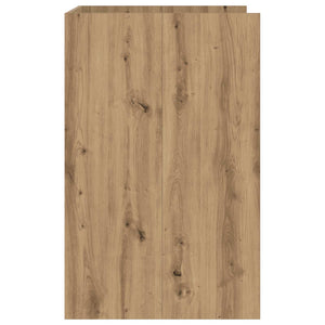 Waschmaschinen-Schrank Eiche 67,5x62x97cm