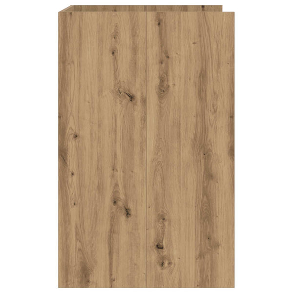 Waschmaschinen-Schrank Eiche 67,5x62x97cm
