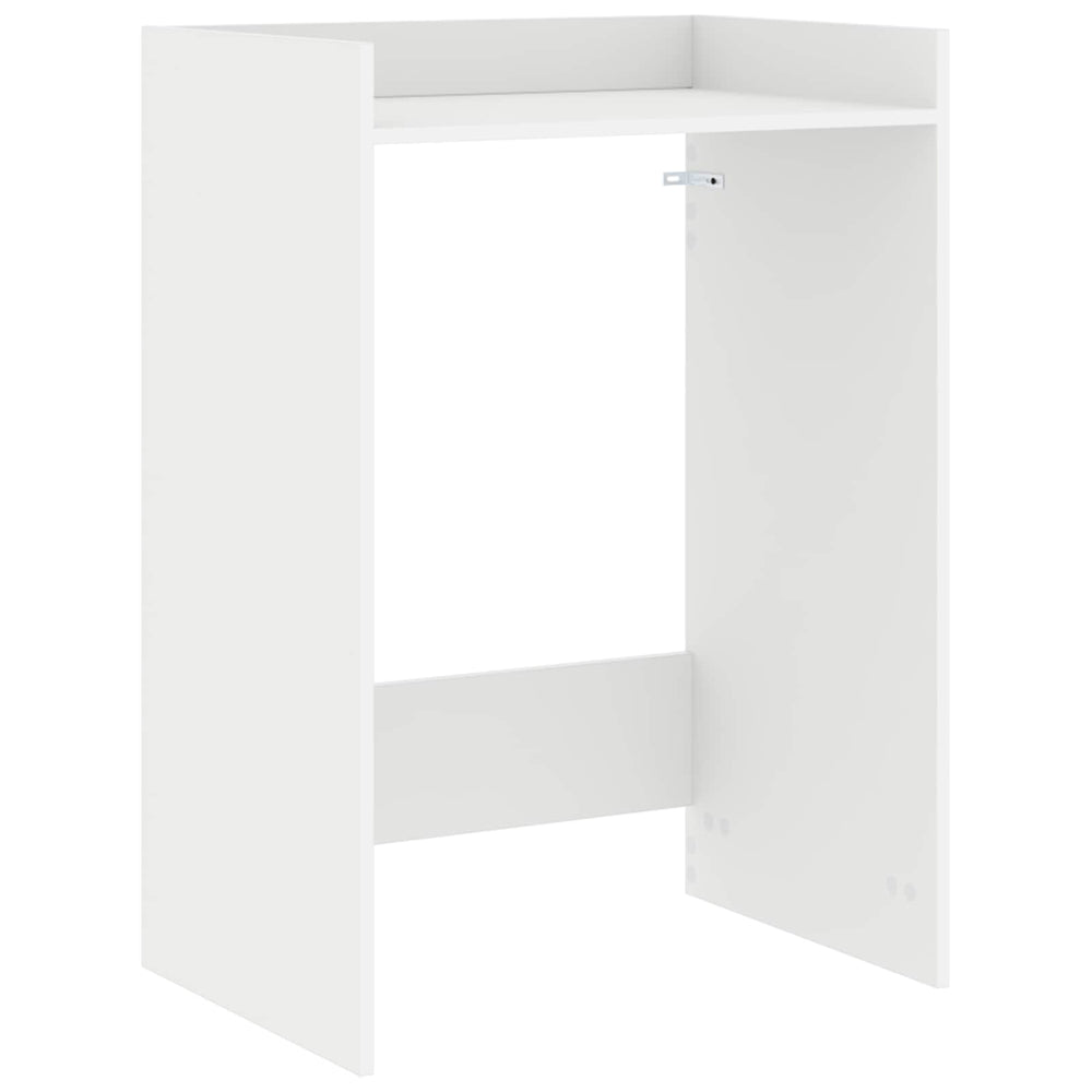 Waschmaschinenschrank Weiß, 67,5x48x97 cm