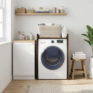Waschmaschinenschrank Eiche 67,5x48x97cm