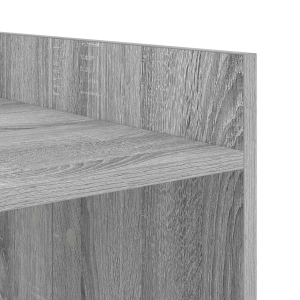 Waschmaschinen-Schrank Grau Sonoma 67,5x48x97cm