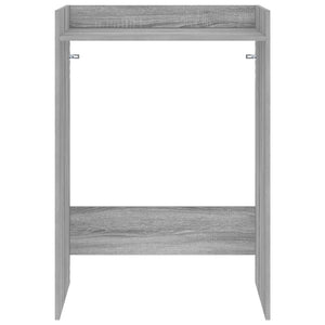 Waschmaschinen-Schrank Grau Sonoma 67,5x48x97cm
