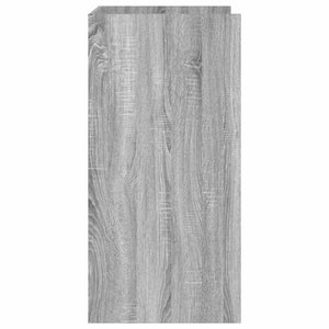 Waschmaschinen-Schrank Grau Sonoma 67,5x48x97cm