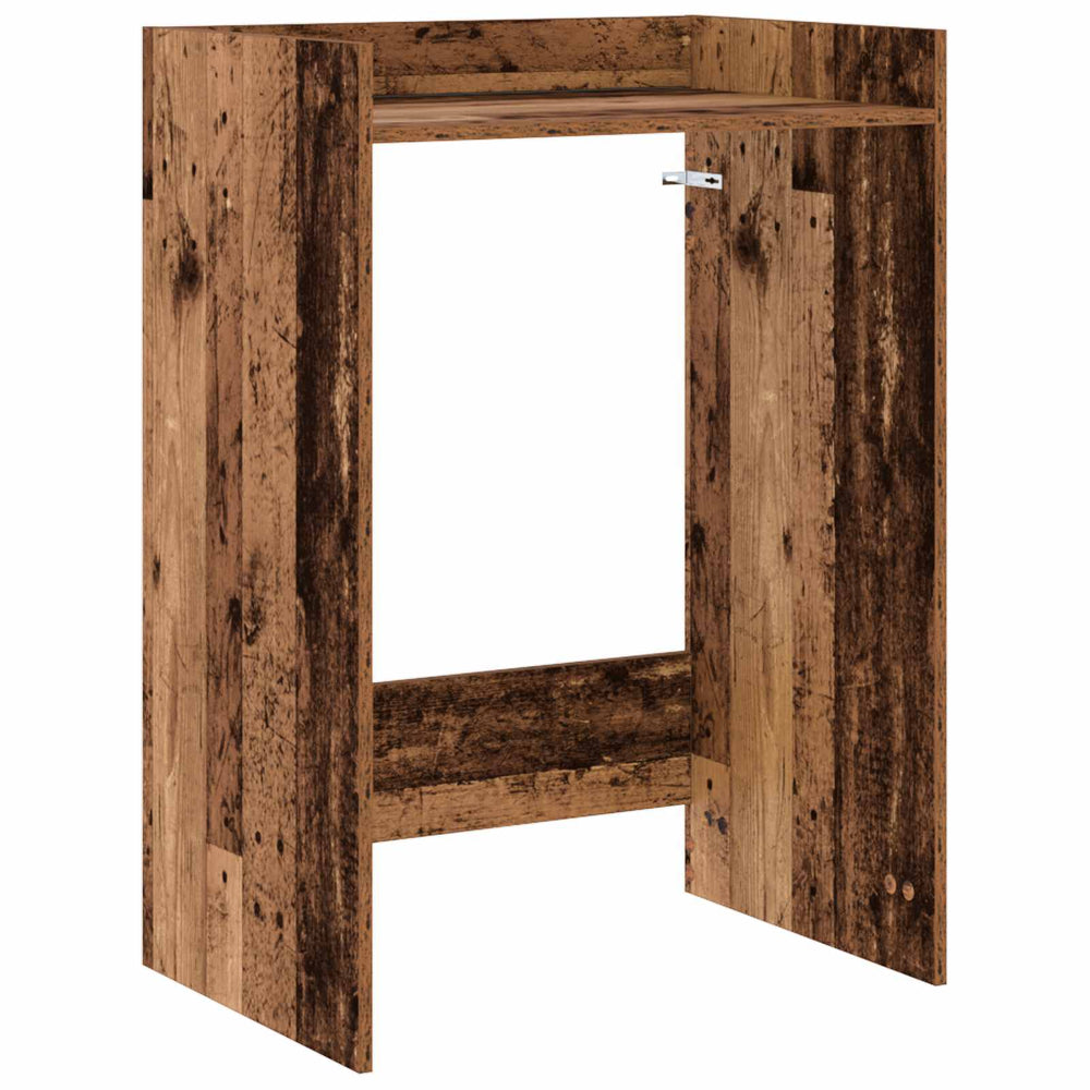 Waschmaschinenschrank Altholz 67,5x48x97cm
