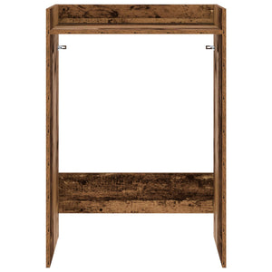 Waschmaschinenschrank Altholz 67,5x48x97cm