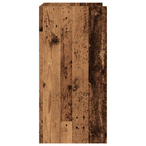 Waschmaschinenschrank Altholz 67,5x48x97cm