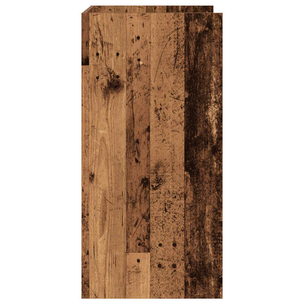 Waschmaschinenschrank Altholz 67,5x48x97cm
