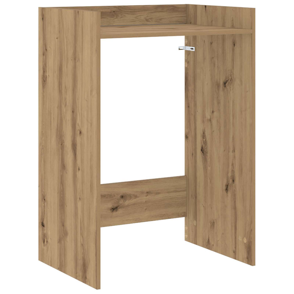 Waschmaschinen-Schrank Eiche 67,5x48x97cm