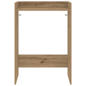 Waschmaschinen-Schrank Eiche 67,5x48x97cm