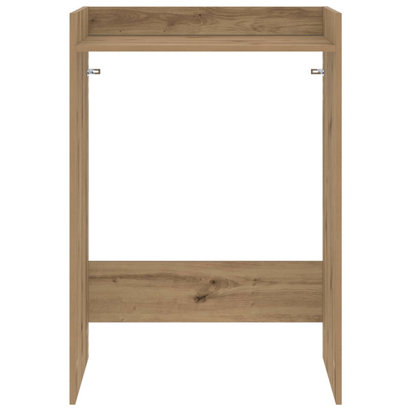 Waschmaschinen-Schrank Eiche 67,5x48x97cm