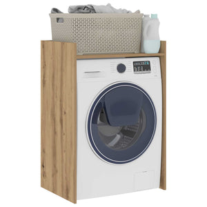 Waschmaschinen-Schrank Eiche 67,5x48x97cm