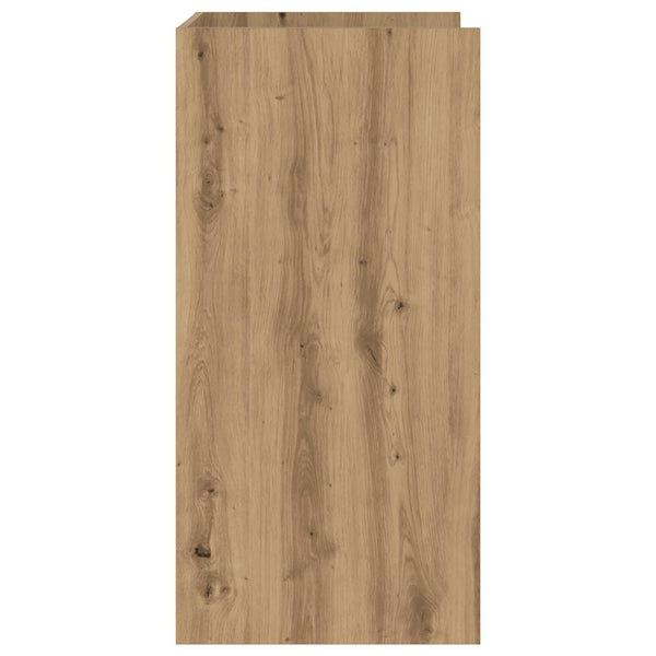 Waschmaschinen-Schrank Eiche 67,5x48x97cm