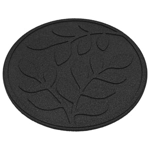 Gummi Gehwegplatten Schwarz 6er Set