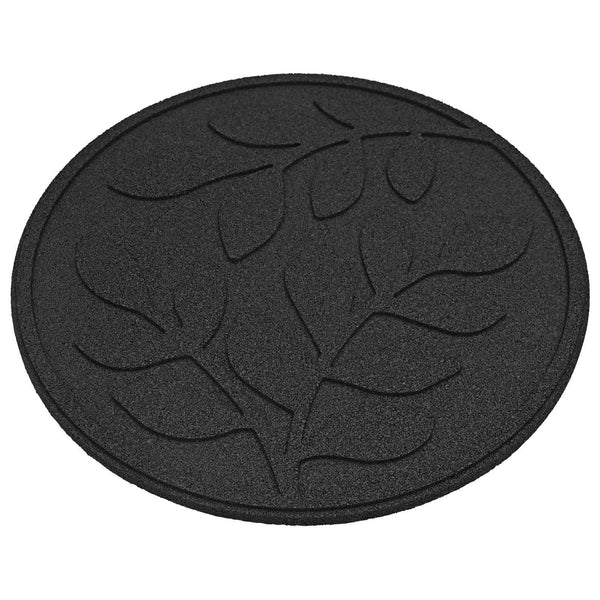 Gummi Gehwegplatten Schwarz 6er Set