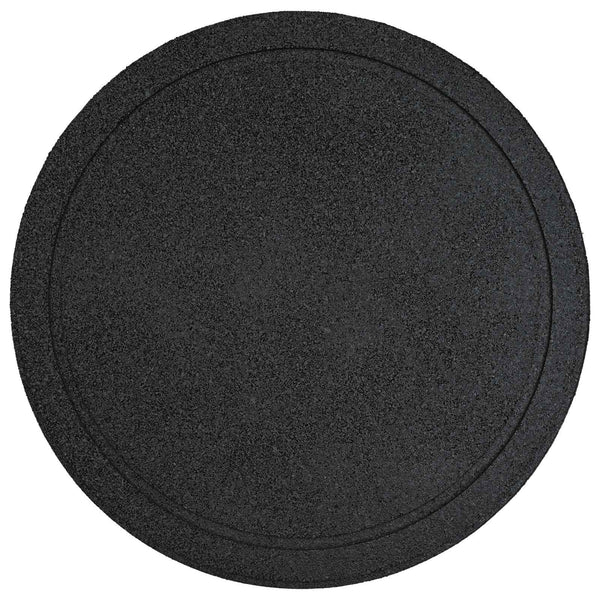 Gummi Gehwegplatten Schwarz 6er Set