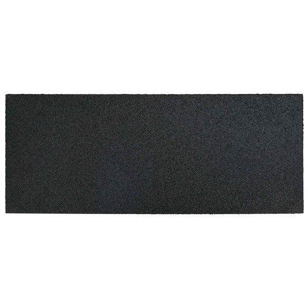 Gehwegsteine Gummi Schwarz 60,5x25cm 6er Set