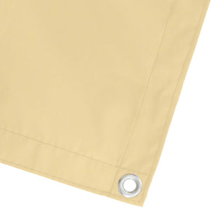 Balkonsichtschutz Sand 100x300 cm Oxford-Gewebe