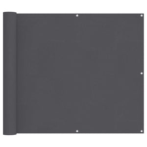 Anthrazit Balkonsichtschutz 100x800cm Oxford-Gewebe