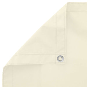 Balkonsichtschutz Creme Oxford-Stoff 110x200cm