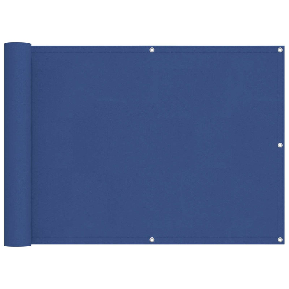 Blauer Balkonsichtschutz 75x200 cm