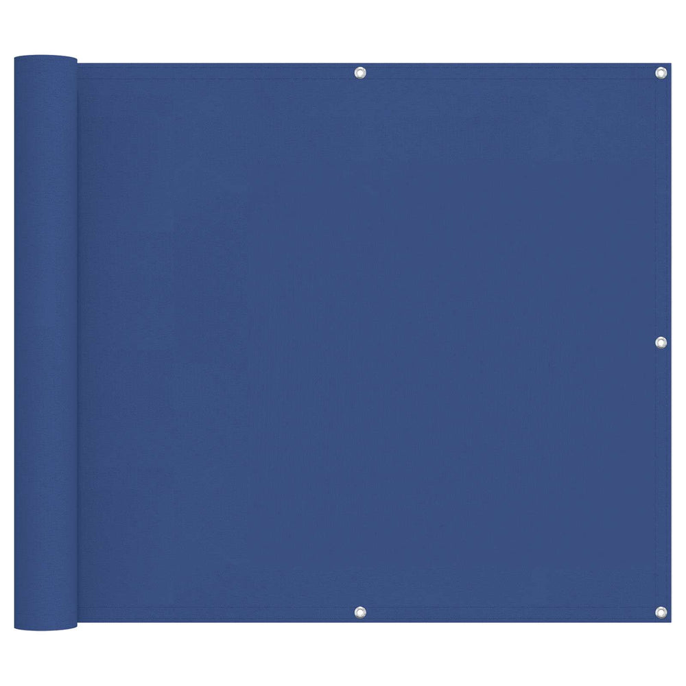 Balkonsichtschutz Blau 100x400cm Oxford-Gewebe