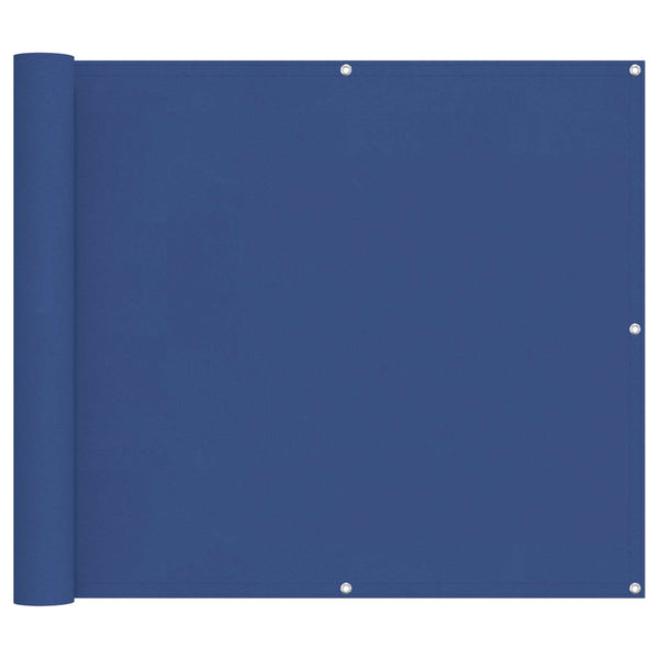 Balkonsichtschutz Blau 100x400cm Oxford-Gewebe