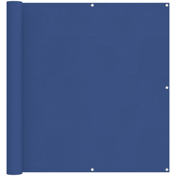 Blauer Balkonsichtschutz 110 x 300 cm