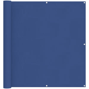 Balkonsichtschutz Blau 110x700cm Oxford-Gewebe