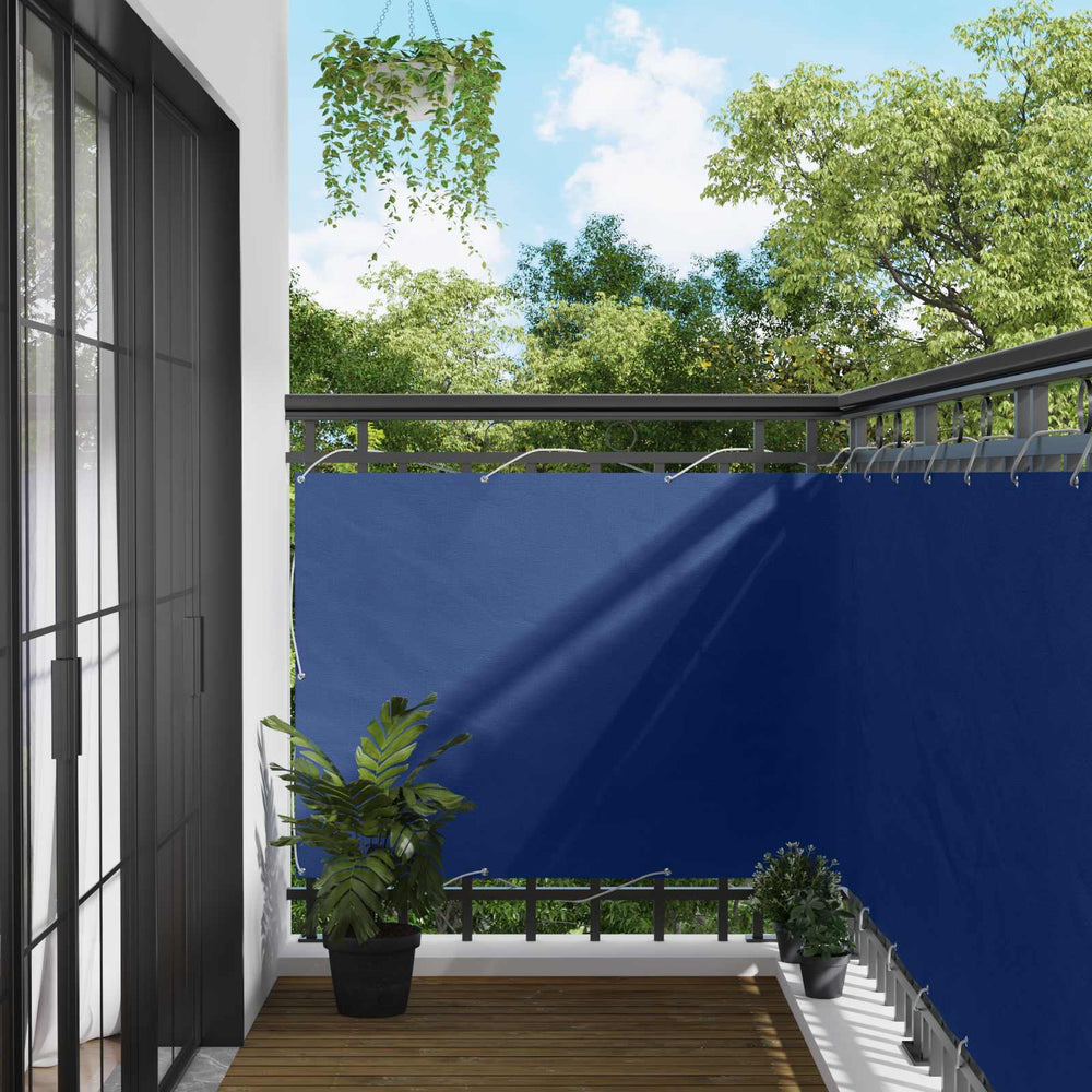 Balkonsichtschutz Blau 120x200 cm