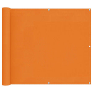 Oranger Balkonsichtschutz 100x800cm Oxford-Gewebe