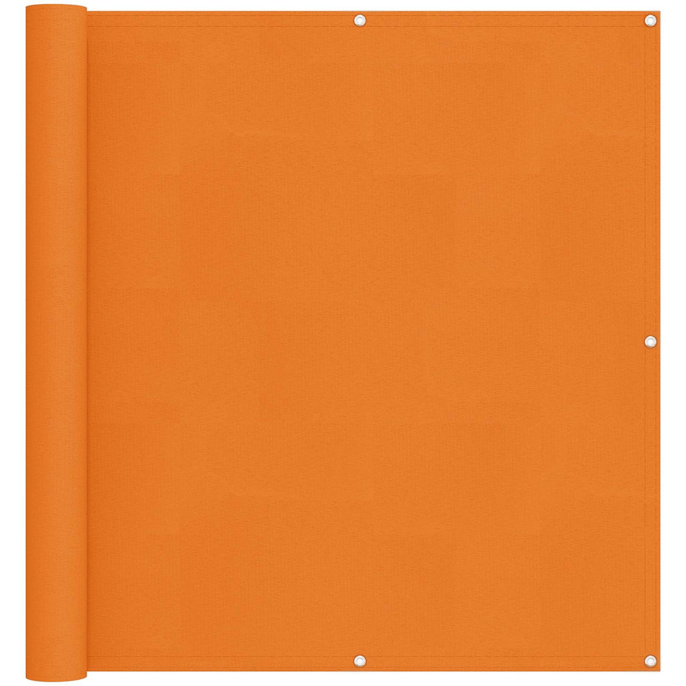 Oranger Balkonsichtschutz 110x1000cm