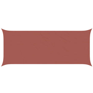 Terrakotta Sonnensegel 6x2,5m Polyester Oxford