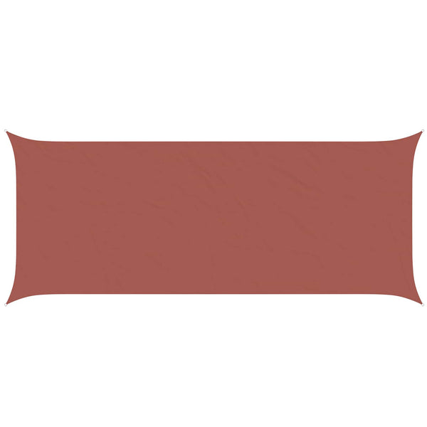Terrakotta Sonnensegel 6x2,5m Polyester Oxford