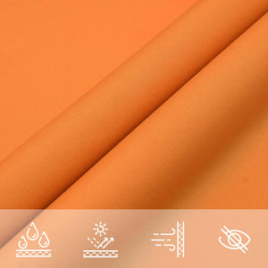 Orange Sonnensegel 6x2,5m Polyester Oxford