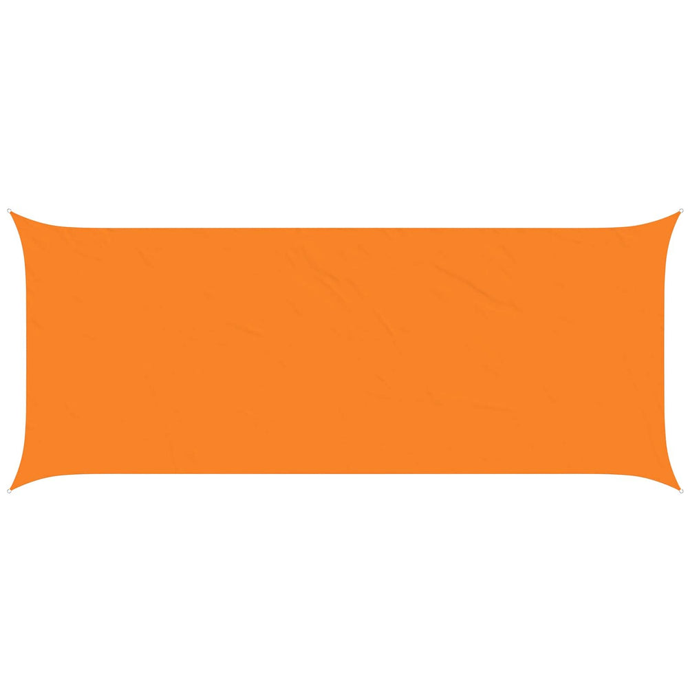Orange Sonnensegel 6x2,5m Polyester Oxford