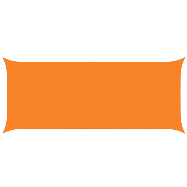 Orange Sonnensegel 6x2,5m Polyester Oxford