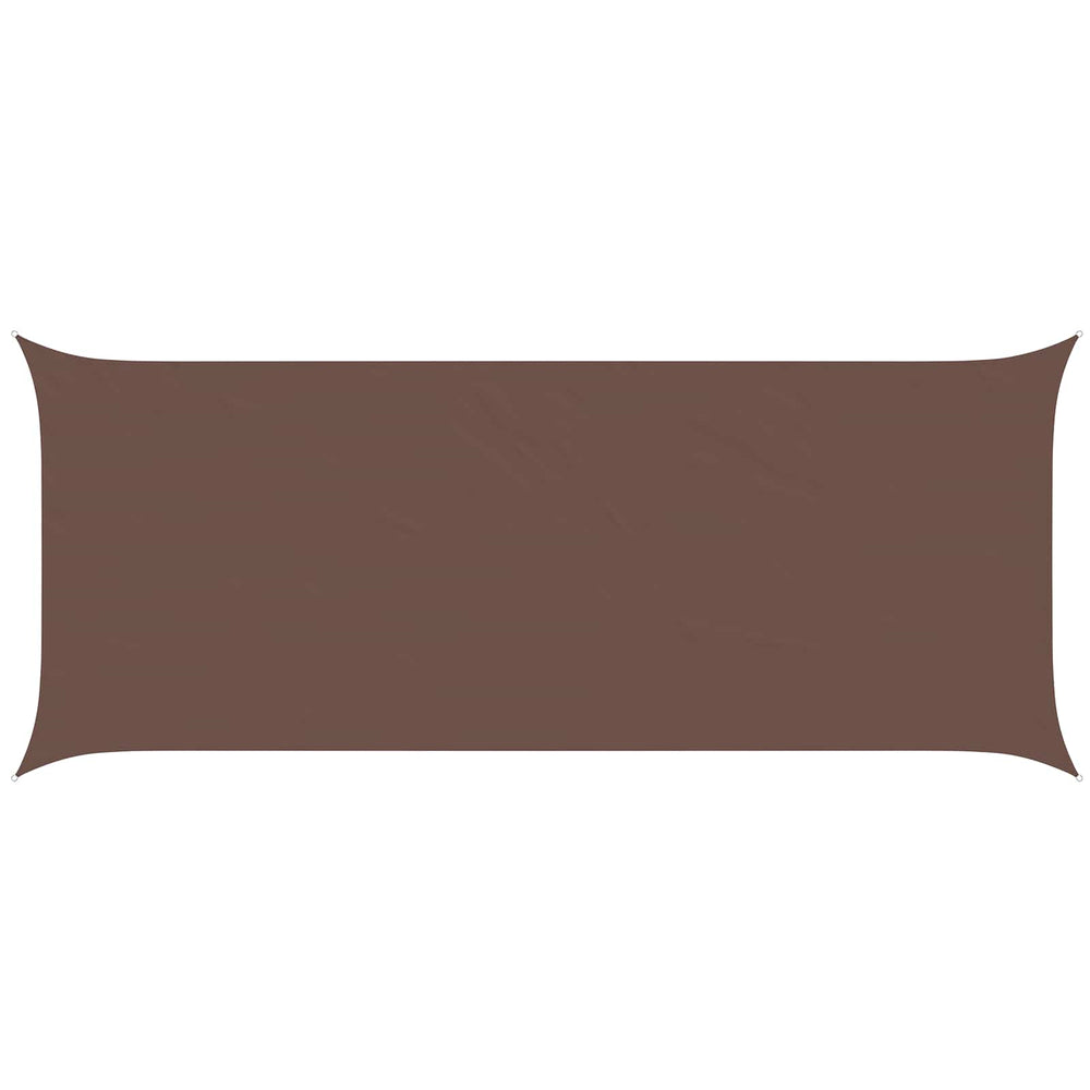 Sonnensegel Braun 6x2,5m Polyester Oxford