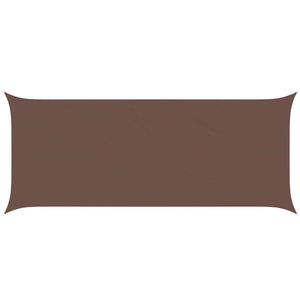 Sonnensegel Braun 6x2,5m Polyester Oxford