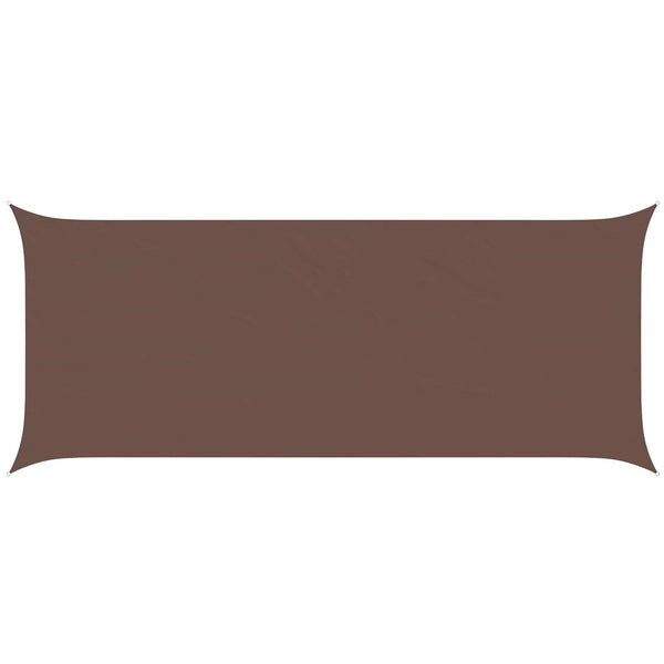 Sonnensegel Braun 6x2,5m Polyester Oxford