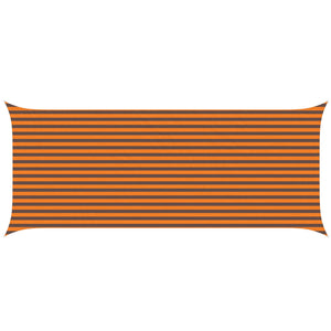 Sonnensegel Orange Braun 6x2,5m Polyester