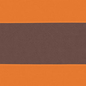 Sonnensegel Orange Braun 6x2,5m Polyester